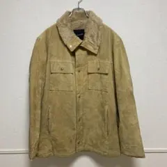 【70s】J.C. Penney 裏ボア ランチコート ヌバック調 起毛サテン