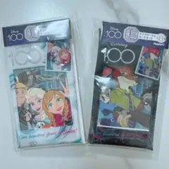 ディズニー ディズニー100 happyくじ クリアケース＆カードセット