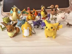 【12点セット】ポケットモンスター レトロ ボールチェーンマスコット