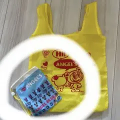 エンジェルブルー　エコバッグ・ショッパーバッグ風巾着コレクション