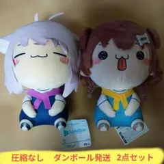 ホロライブ もちぴこBIGぬいぐるみ 猫又おかゆ 戌神ころね - メルカリ