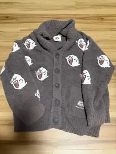 ジェラートピケ スーパーマリオ テレサ ジャガード カウチン カーディガン gelato pique - ジェラートピケ スーパーマリオ テレサ カウチン