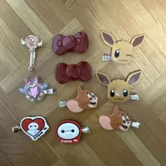前髪クリップ キャラクターグッズ