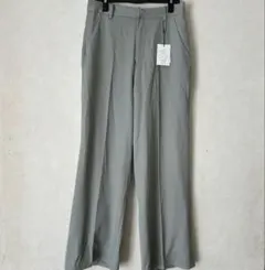【未使用品】GRL グレイル センタープレスストレートパンツ
