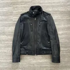 DOLCE&GABBANA leather jacket 00s