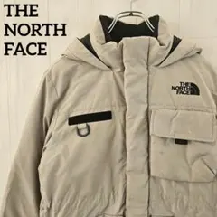 ノースフェイス☆キッズ 150 ダウンジャケット コート ベージュ 0115