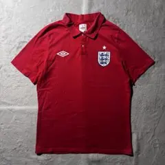 UMBRO【XL】サッカー イングランド代表 ユニフォーム 赤 古着 背番号#7