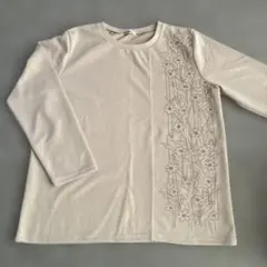 プリントTシャツXL ベージュ