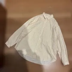 grin ストライプ　ブロードシャツ　美品