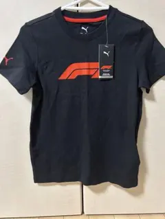 PUMA × F1 ロゴ 半袖Tシャツ ブラック M相当（キッズ180)