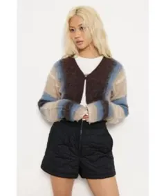 LAGUA GEM BLURRED HEM POINT ニットのサムネイル