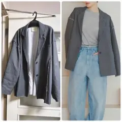 SUNA'E（スナエ） Cut Off Over Jacket ジャケット