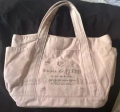 Maison de FLEUR ピンク トートバッグ　ほぼ未使用