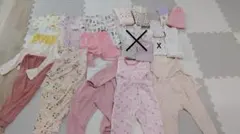 ベビー肌着、パジャマまとめ売り80〜（女の子）