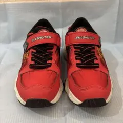 19cm ムーンスター　キッズシューズ レッド