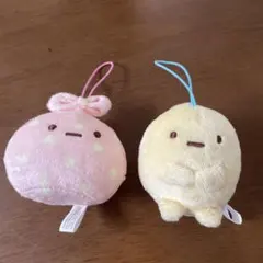 d*2様 すみっコぐらしのゴム付きマスコット