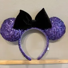 【美品】ハロウィン限定　ミニーマウス　カチューシャ