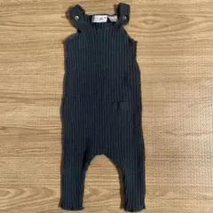 ZARAベビー ニットオーバーオール カバーオール3-6M