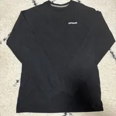 patagonia ブラック 長袖Tシャツ Sサイズ