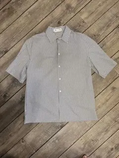 ZARA 半袖シャツ M ストライプ