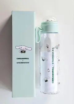 海外限定】スタバ×シナモロール 特大ウォーターボトル 箱付 サンリオ