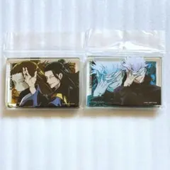 呪術廻戦　大交流展0イラスト　アクリルブロック　五条悟　夏油傑　最終価格