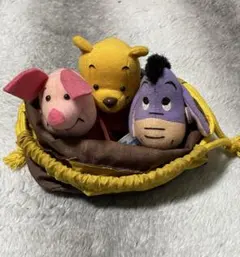 激レア 美品】送料込 くまのプーさん お祭り ぬいぐるみ 全4点 セット