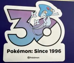 韓国限定 ポケモン ポップアップ 30周年 シール ステッカー マナフィ
