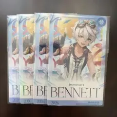 原神　ベネット　おみくじ　ホヨランド　韓国　カード