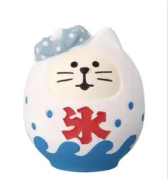 かき氷猫だるま お祭りにゃんこシリーズ