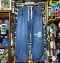 SSZ BEAMS WADA DENIM 転写 スウェットパンツ - メルカリ