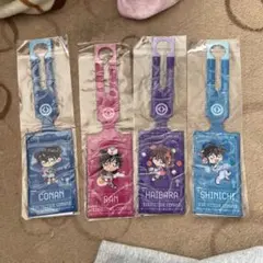 くら寿司　名探偵コナン　ラゲッジタグ　全4種セット
