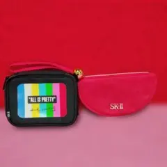 SK-II Andy Warhol コラボ ポーチとREDポーチ 2点セットのサムネイル