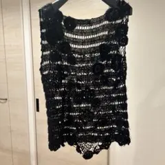 POLAアミアン ニットベスト