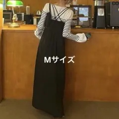 気まぐれセール★試着のみ・タグ付品★バックシャンキャミソールワンピース