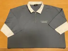 ハーフジップ ポロシャツ Lのサムネイル