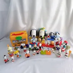 【まとめ売り】スヌーピー ハッピーセット フィギュア ぬいぐるみ 大量 セット