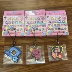 たまごっち 一番くじ F賞 きらきらラバーチャーム3個セット