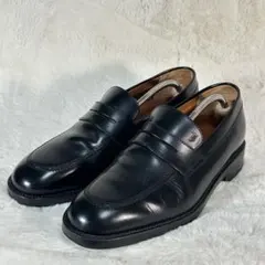 【美品】TOD’S トッズ レザー コインローファー ペニーローファー 黒 6のサムネイル