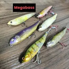 ジャンク】Megabass トップウォーター 6個セット まとめ売り - メルカリ
