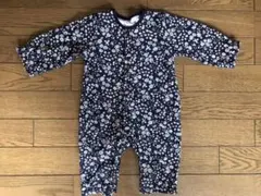 カバーオール　ロンパース　花柄　60