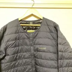 y*c様 スペリオダウン　ラウンドネックジャケット　mont-bell ネイビー