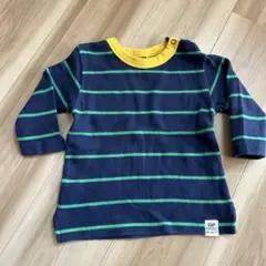 GAP ストライプ長袖カットソー 6-12ヶ月