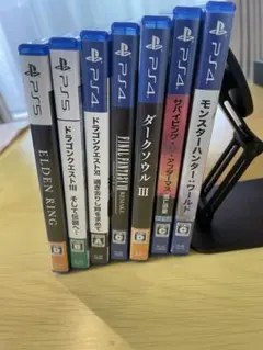 PS5 PS4ゲームソフト エルデンリング他6点セット