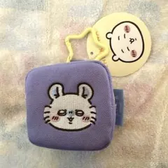 ちいかわ カラビナつき刺繍スクエアミニポーチ モモンガ