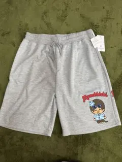 【新品 】モンチッチ ハーフパンツ 4L グレー