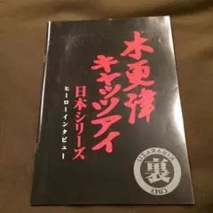 値下げ！嵐★櫻井翔★木更津キャッツアイ★パンフレット