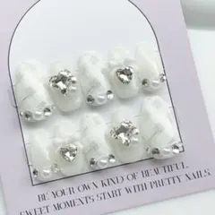 韓国 量産型 チェック 地雷系 スナ系 ワンホン フレンチガーリー ネイルチップ