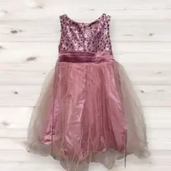 可愛い♡ピンク スパンコール ドレス 100cm~