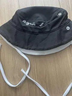 agnès b. ブラックバケットハット　16時まで限定値下げ！！
